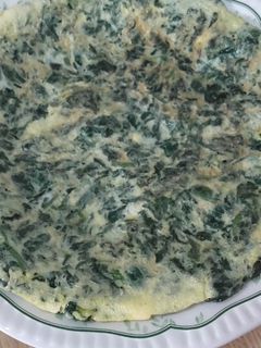 Una foto de Tortilla de espinacas