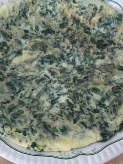 Una foto de Tortilla de espinacas