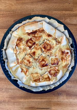 Une photo de Tarte chèvre-miel 🍯