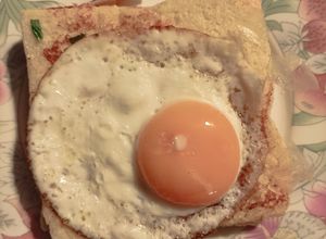 Une photo de Pain perdu salé