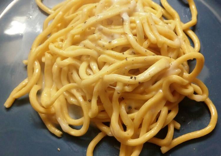 Troccoli cacio e pepe