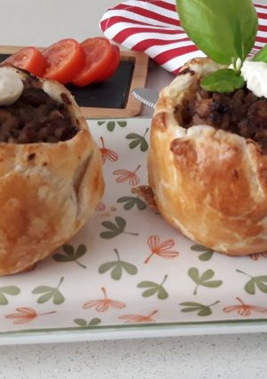 Foto principal de Manzana en hojaldre rellena