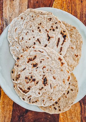 Φωτογραφία της συνταγής Σπιτικές tortillas με βρώμη