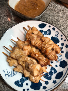 聖誕派對小食:沙爹雞串 的食譜成品照片