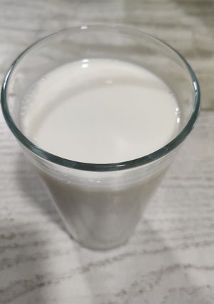 Una foto de Leche de almendras