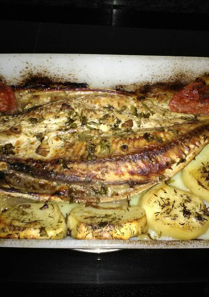 Una foto de Bonito al horno
