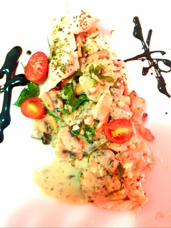 Una foto de 🦃Solomillo de pavo en salsa de champiñones light