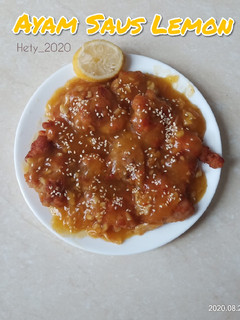 Foto resep 🐔🍋 Ayam Saus Lemon 🍗🍋