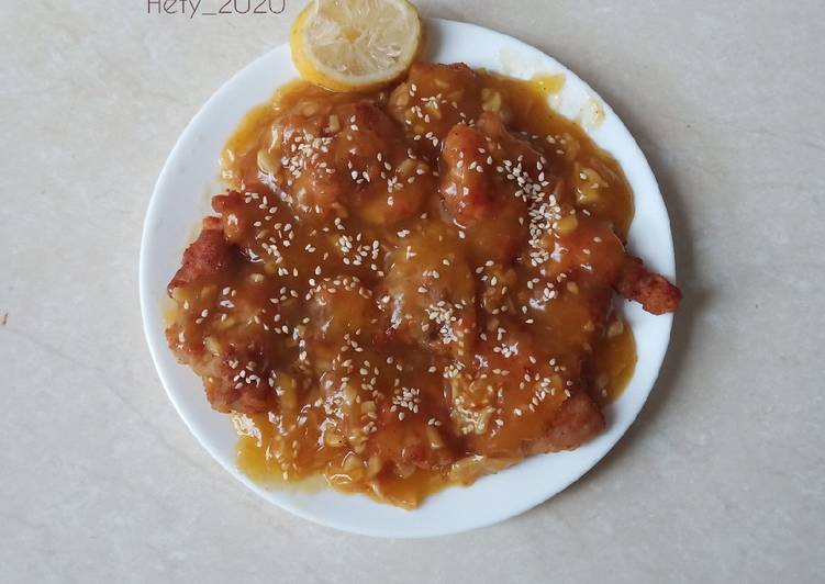 Bahan mengolah 🐔🍋 Ayam Saus Lemon 🍗🍋 Anti Gagal