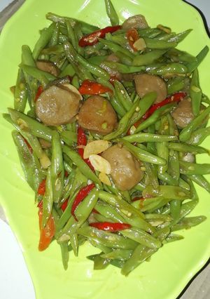 Foto resep Tumis Buncis Bakso