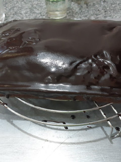 Una foto de Glaseado de chocolate