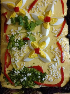 Una foto de Torta salada de pionono