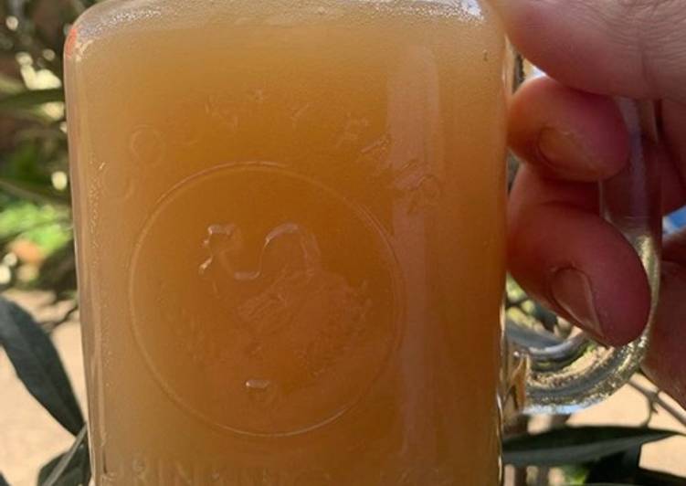 Step-by-Step Guide to Prepare Homemade Traditional ginger beer