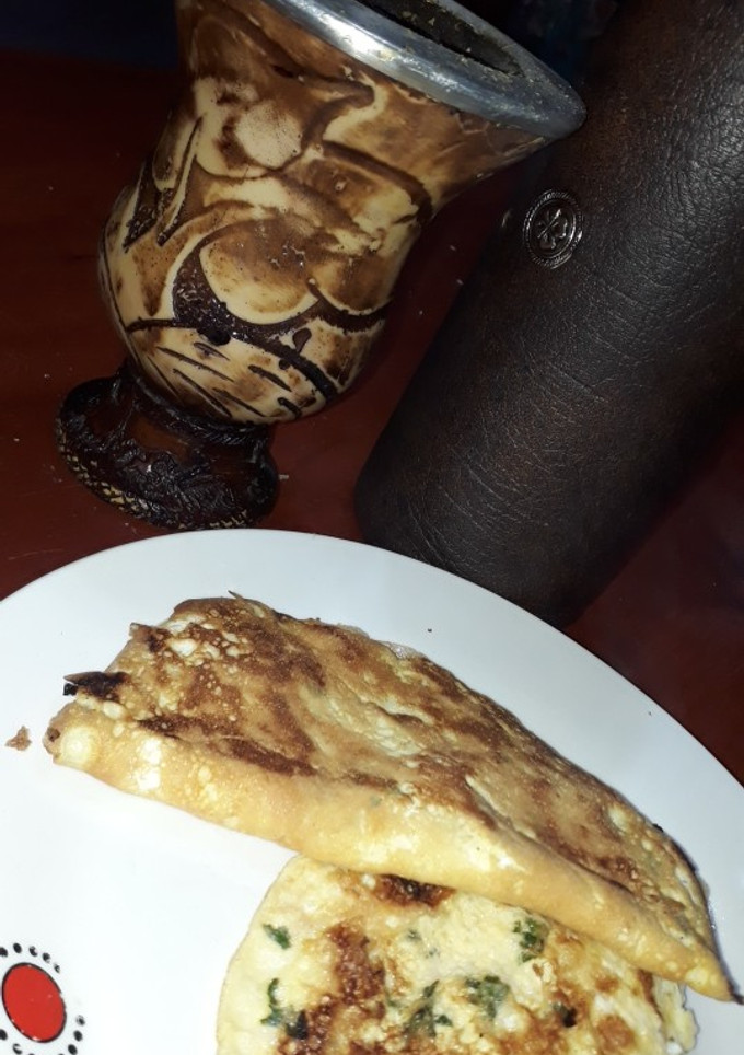 Una foto de Omelette de huevos