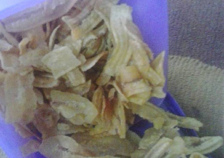 Bahan Keripik pisang asin | Cara Masak Keripik pisang asin Yang Lezat
