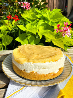 Una foto de Cheesecake de limón