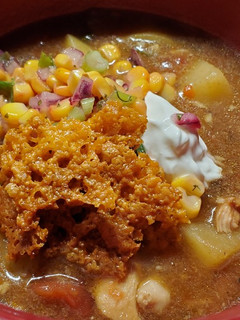 A picture of My Chicken Chile Pepper Stew.