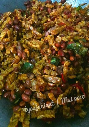 Foto resep 2. Kering Tempe Kacang Awet Renyah