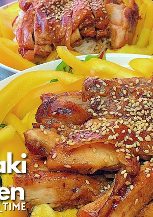 A picture of Japanese Teriyaki Chicken | One Pot Cooking.