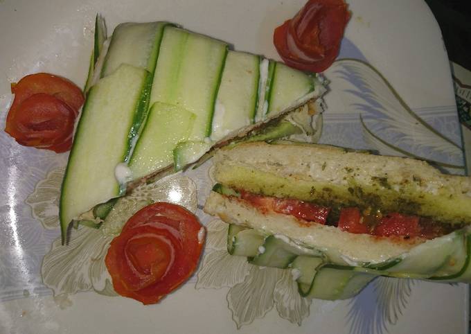 Sandwich at any time...new style you will love to eat