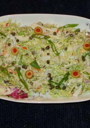 Una foto de ENSALADA DE REPOLLO TARTARA, KETO, JON STYLE
