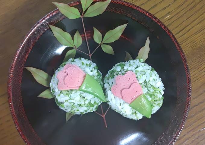 Recipe of Favorite ★Kawaii (lovely) Ham Flower★