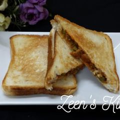 A picture of Kheema Sandwiches.