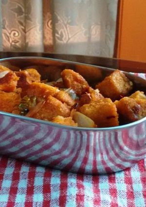 A picture of Idly Manchurian.