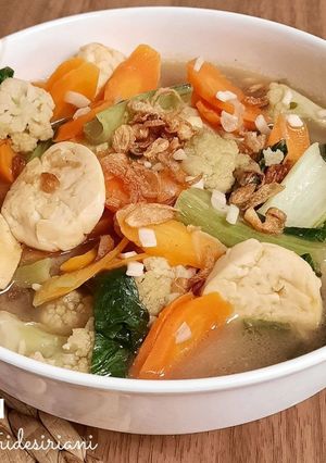 Foto resep Sapo tahu sederhana, Rasa istimewa