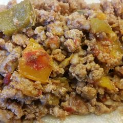 A picture of Turkey Tacos.
