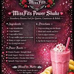 A picture of MissFits Power Shake.