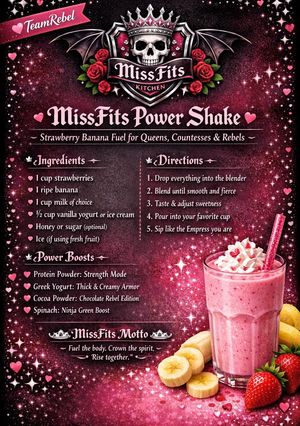 A picture of MissFits Power Shake.
