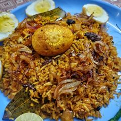 Egg Biryani A picture of Egg Biryani.