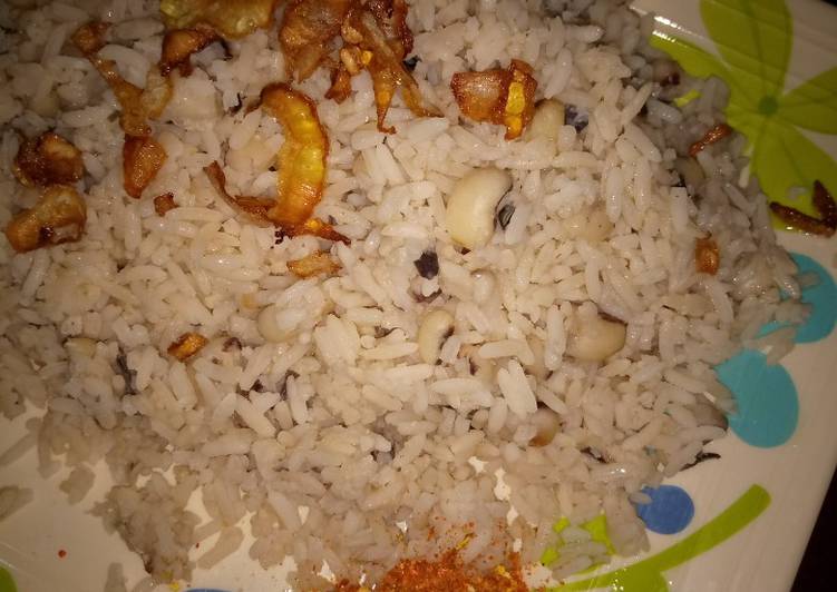 Rice and beans(garau garau)