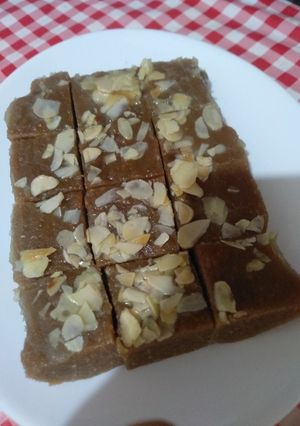 Foto resep Walnut Barfi/Akhrot Halwa