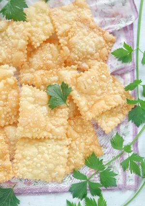 Foto resep Kulit Pangsit Goreng