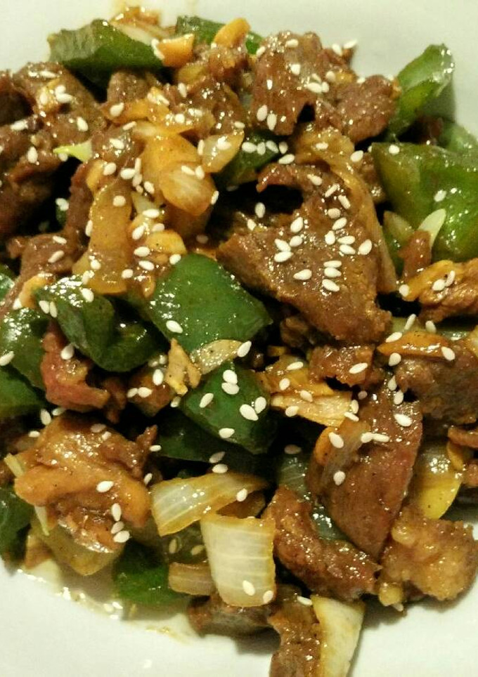 Foto resep Beef yakiniku ala hokben
