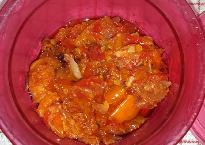 Resep Sambal tomat oleh Etik Adji - Cookpad