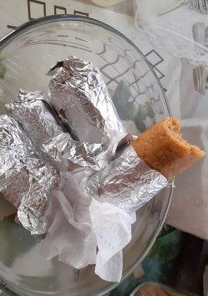 Una foto de Tamalitos de Morrón y Cebolla sin Gluten