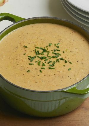 Una foto de Receta Crema de Cebolla