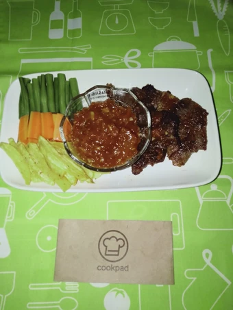 Cara Mudah Menyiapkan Resep 194. Beef Steak with Saos BBQ by Uliz Kirei yang Enak Banget Anti Ribet, Lezat