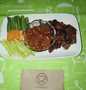 Cara Mudah Menyiapkan Resep 194. Beef Steak with Saos BBQ by Uliz Kirei yang Enak Banget Anti Ribet, Lezat