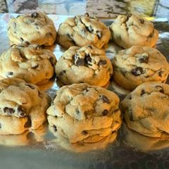 A picture of Soft Chocolate Chip Cookies.