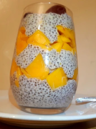 Recipe Coconut milk mango chia pudding the  Makes Drooling Delicious