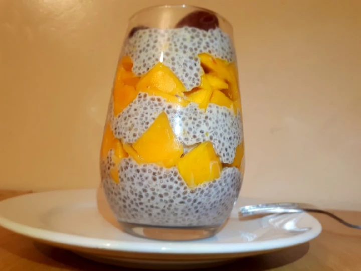 Recipe Coconut milk mango chia pudding the  Makes Drooling Delicious