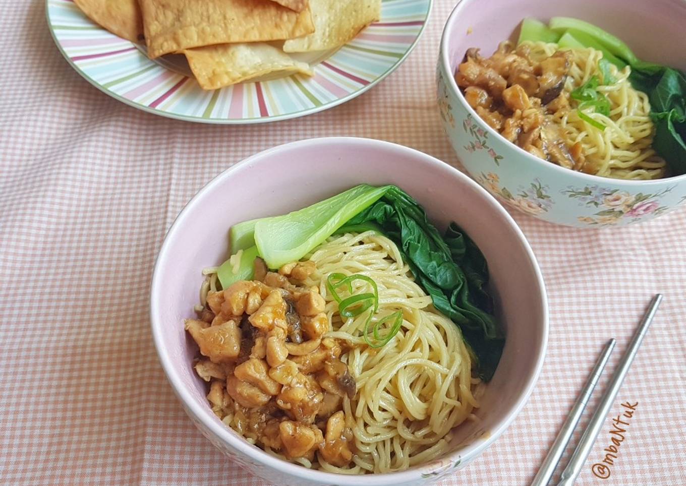 Mie Yamin Ayam Jamur ala Bakmi GM