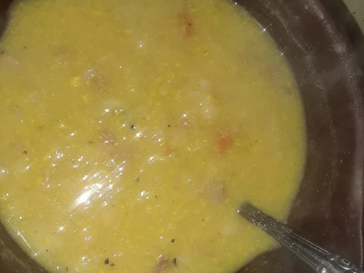 Recipe Sup Kacang Senat which Delicious