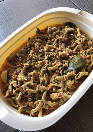 Foto resep Usus ayam bumbu kuning