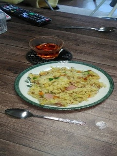 A picture of Natto Fried Rice.