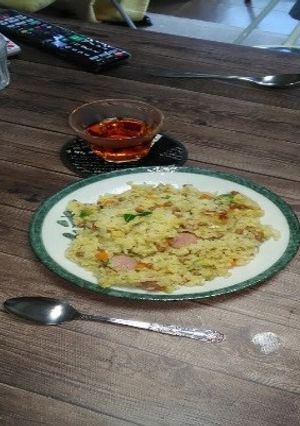 A picture of Natto Fried Rice.